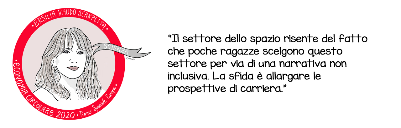 donne nello spazio Ersilia Vaudo Scarpetta
