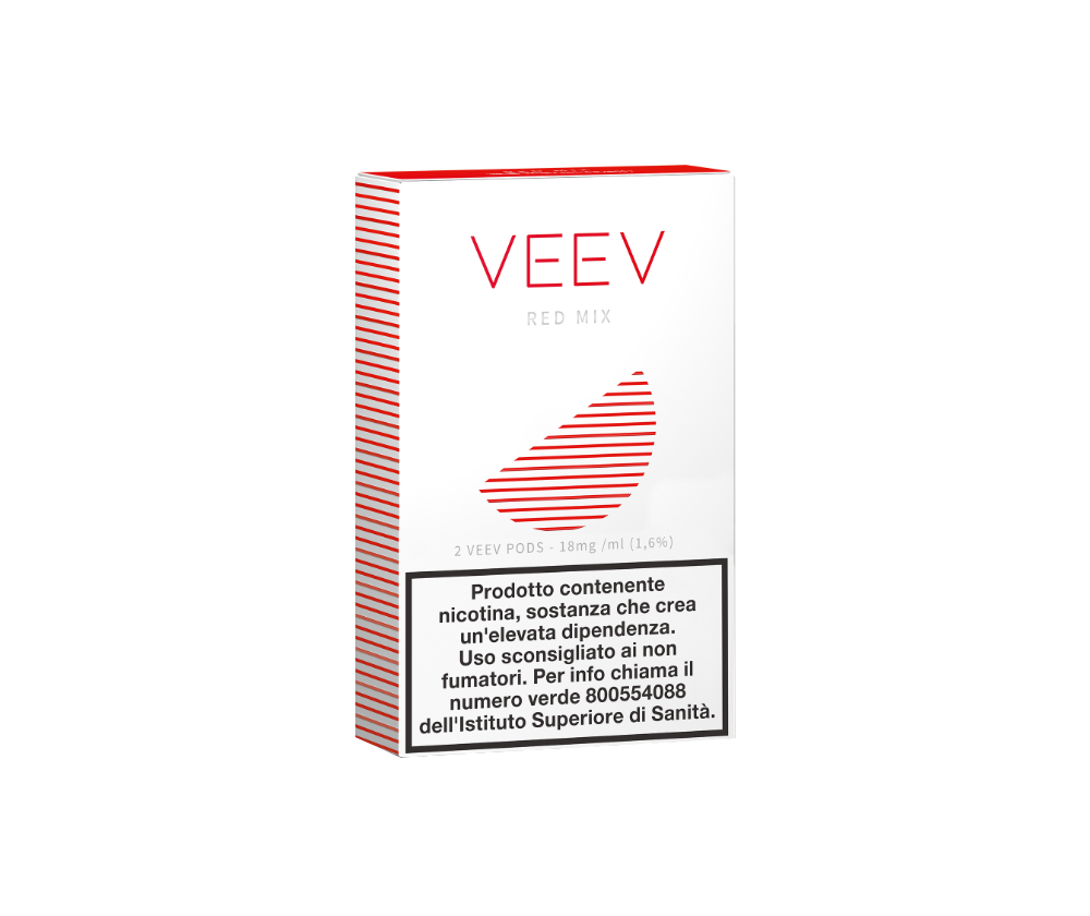 RED MIX VEEV vape pods