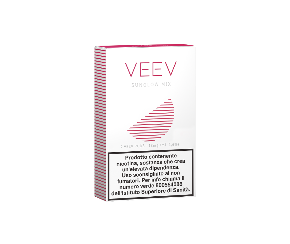 SUNGLOW MIX VEEV vape pods