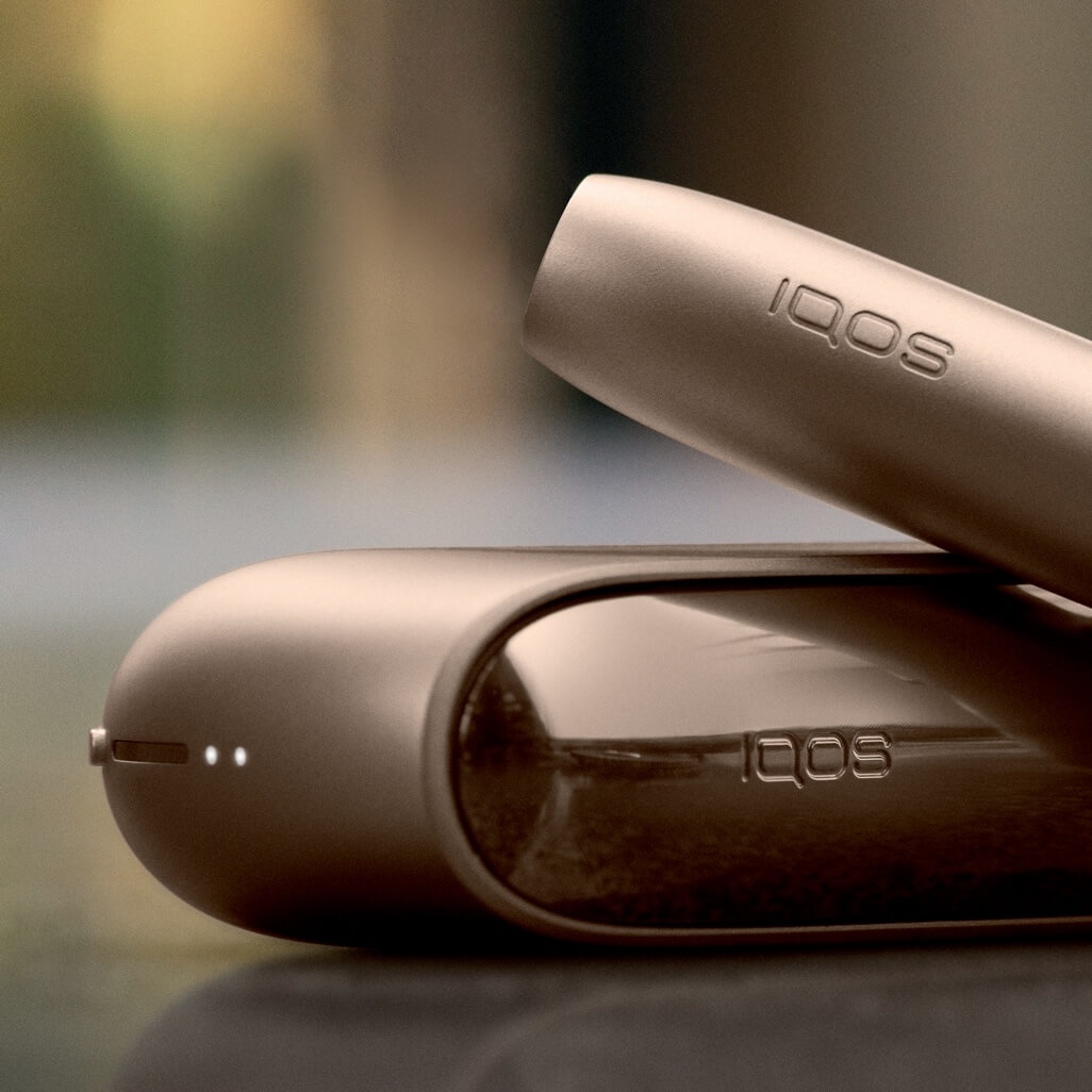 primo piano del dispositivo IQOS 3 DUO