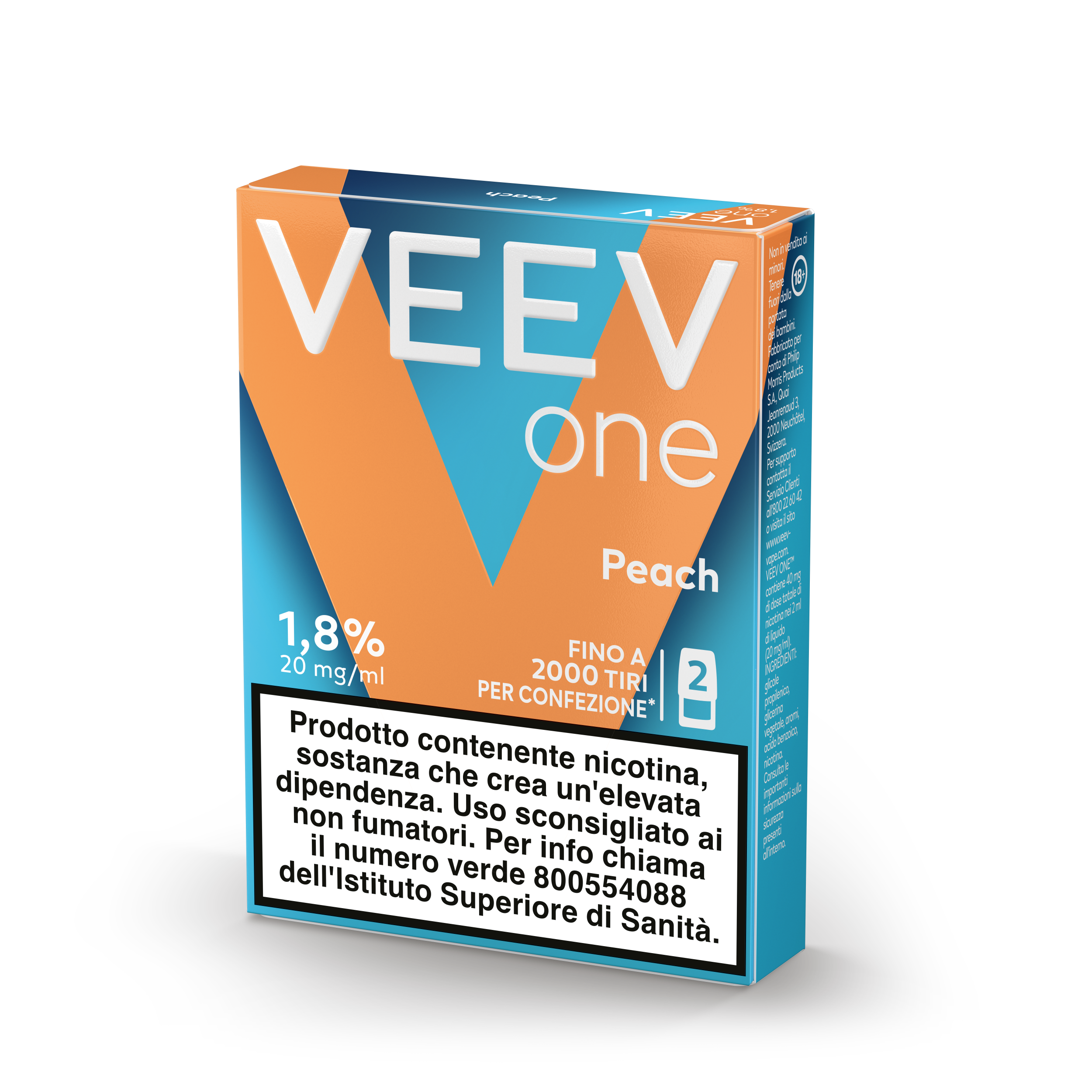Informazioni Pod VEEV ONE Peach