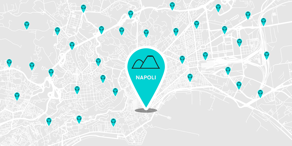 mappa IQOS Store e tabaccherie a Napoli