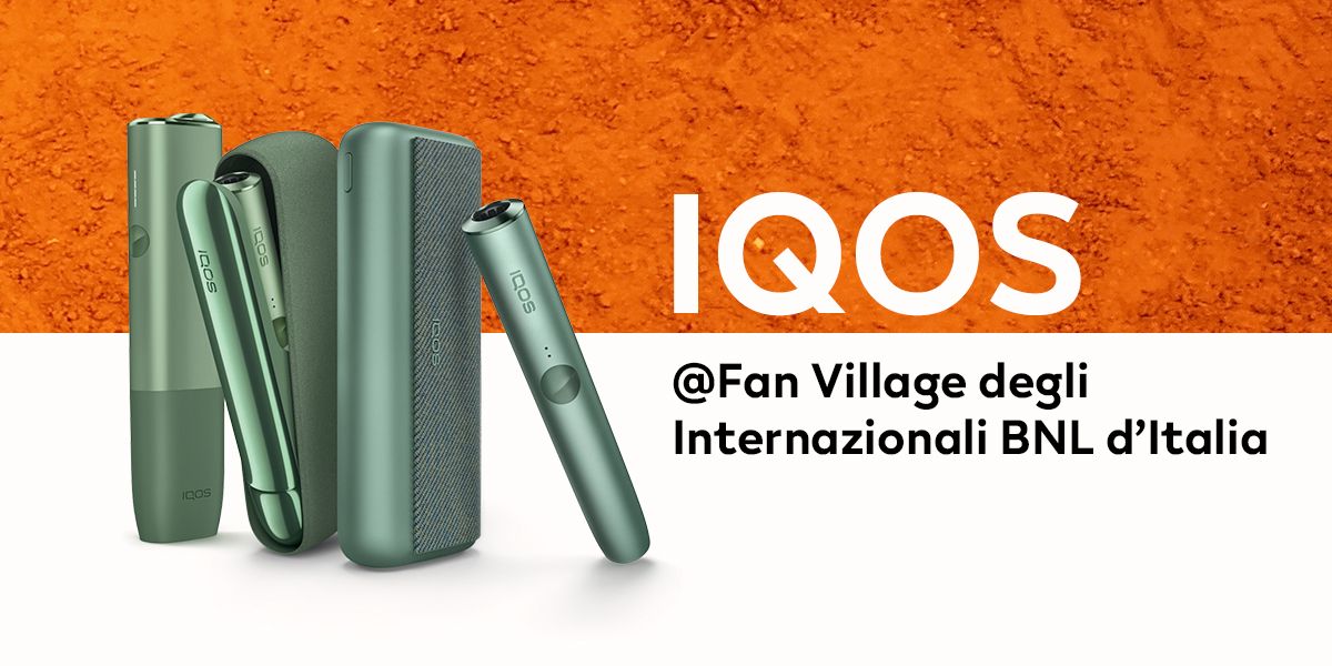 Dispositivi e nuove iniziative IQOS al Fan Village degli Internazionali BNL d’Italia