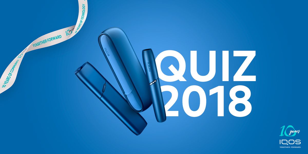 iqos quiz nel 2018