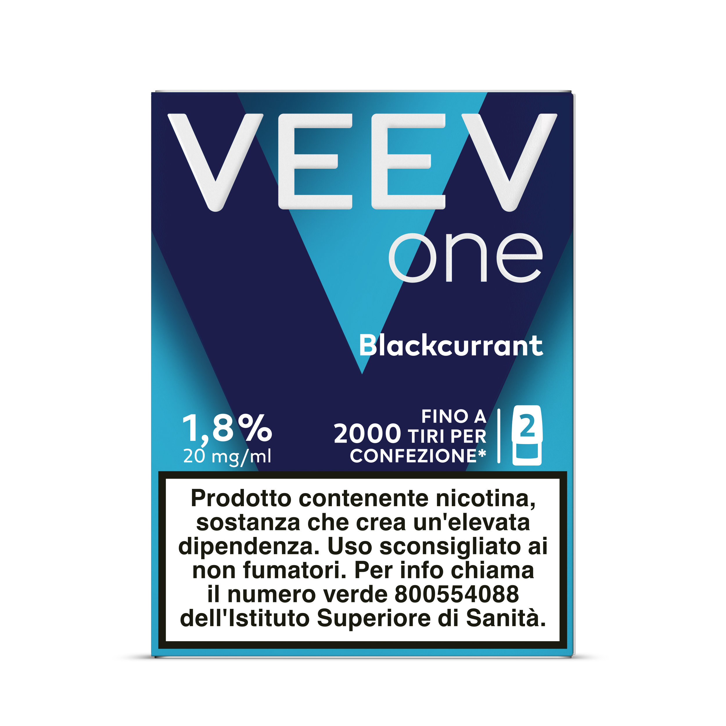 Info about VEEV ONE pod Blackcurrant
