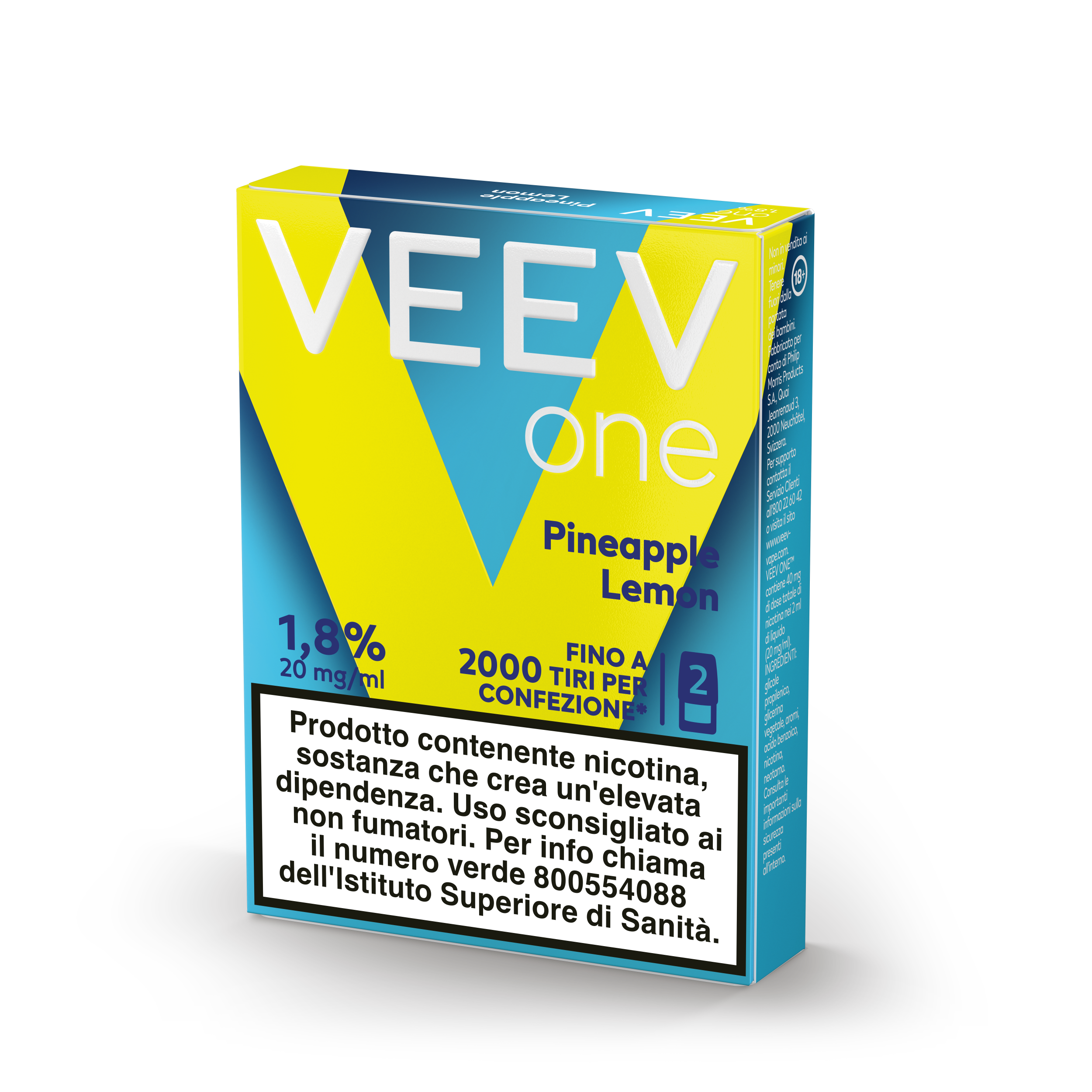 nuovi gusti veev one Informazioni su VEEV ONE pod Pineapple Lemon