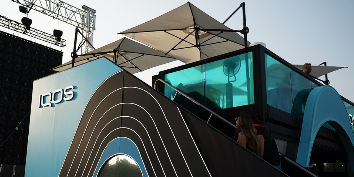 IQOS Lounge al Circo Massimo Live Roma 2025