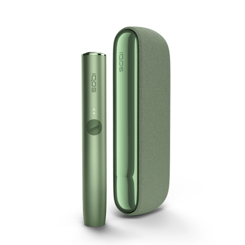 Dispositivo IQOS ILUMA nel colore Moss Green