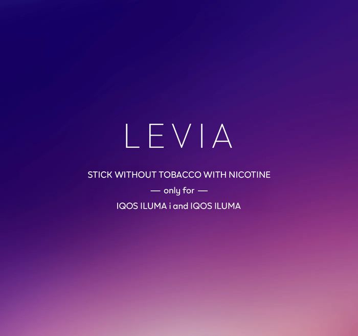 IQOS LEVIA - Stick without tobacco with nicotine, only for IQOS ILUMA i and IQOS ILUMA