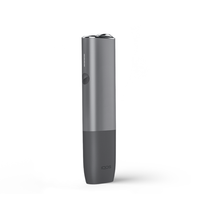 A Pebble Grey IQOS ILUMA ONE.