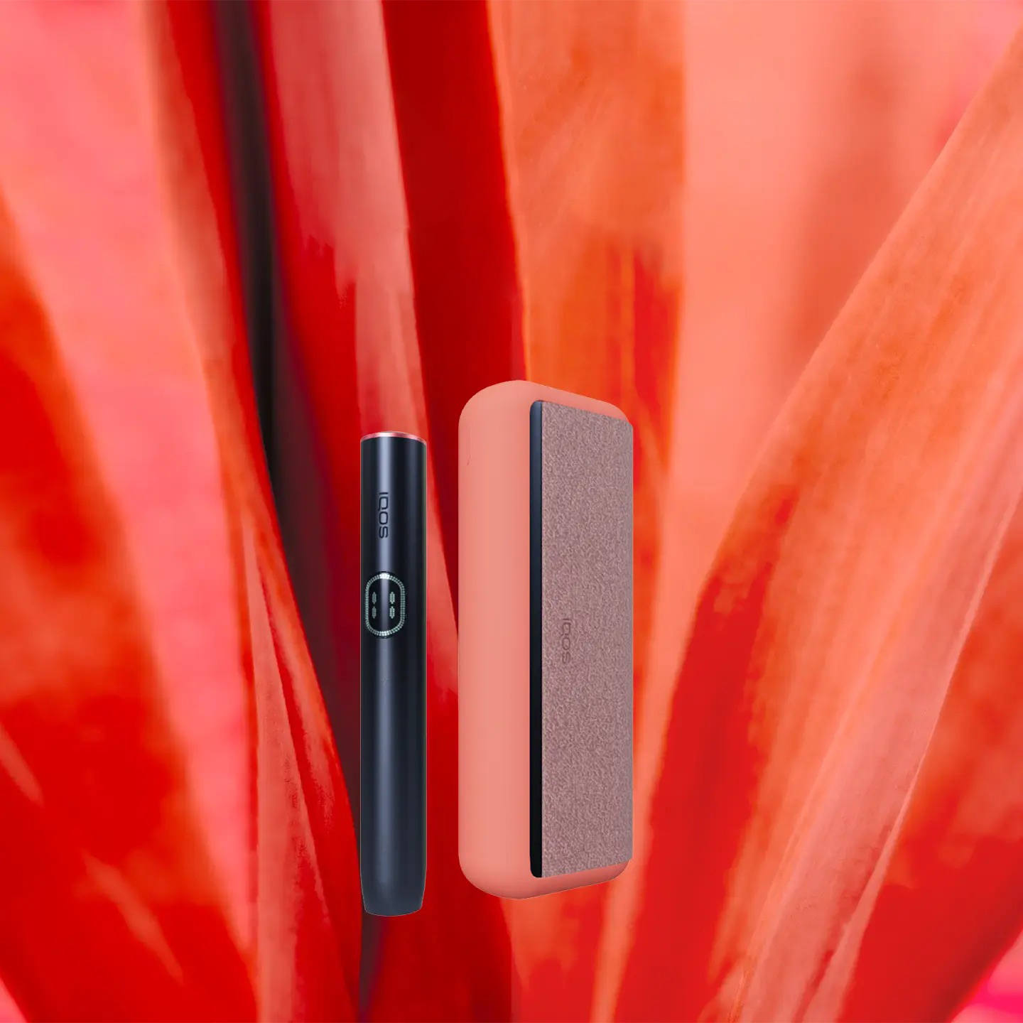 STIX Custodia Protettiva Per IQOS ILUMA E DUO 3, Blu Perla, Effetto Cangiante, Con Spazio Per Stick E Carta