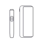 An illustration of an IQOS ILUMA i PRIME.