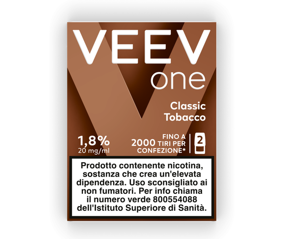 VEEV ONE Classic Tobacco - 3 main
