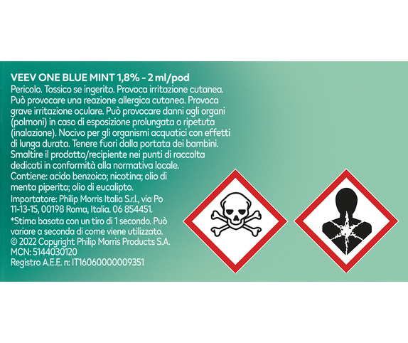 VEEV ONE Blue Mint - 4 main