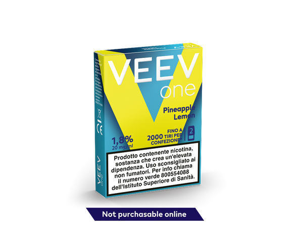 Info about VEEV ONE pod Pineapple Lemon