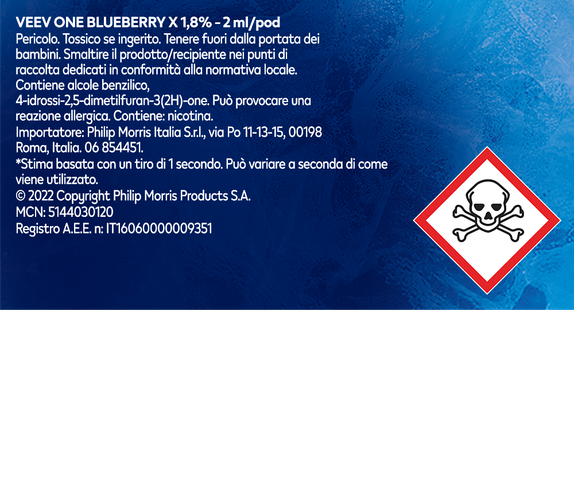 VEEV ONE Blueberry X - 4 main