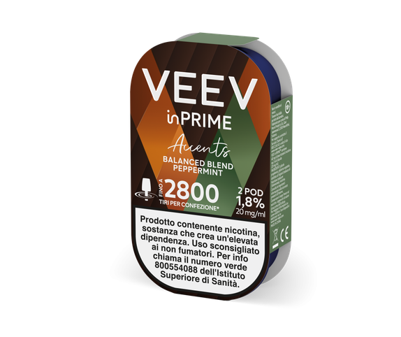 VEEV inPRIME Accents Balanced Blend Peppermint - 2 main
