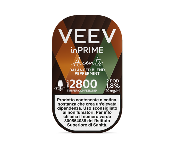 VEEV inPRIME Accents Balanced Blend Peppermint - 3 main