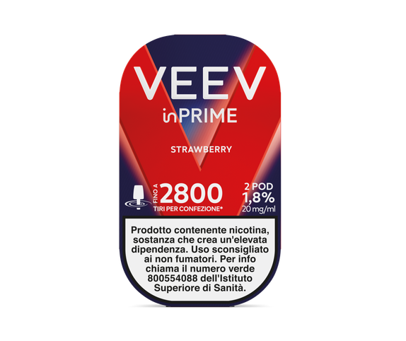 VEEV inPRIME Strawberry - 3 main