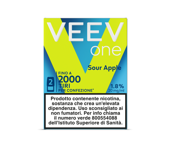 VEEV ONE Sour Apple - 3 main