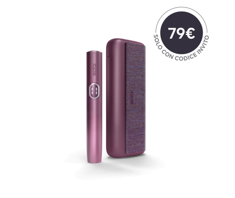 IQOS ILUMA i PRIME Garnet red