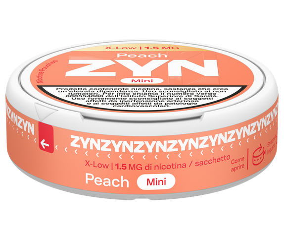 ZYN Peach 1.5mg - 4 main