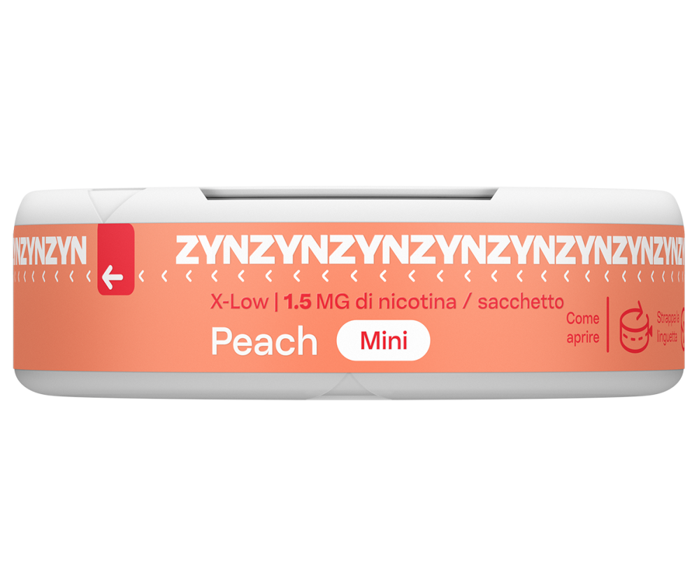 ZYN Peach 1.5mg - 5 fullscreen