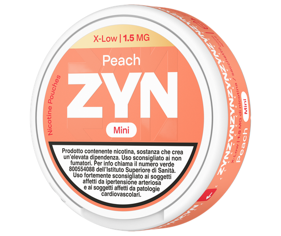 ZYN Peach 1.5mg - 2 main