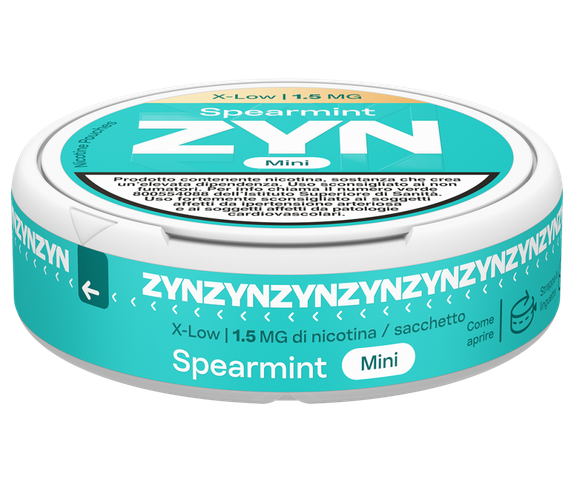 ZYN Spearmint 1.5mg - 4 main