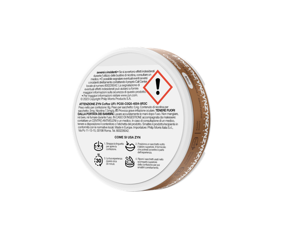ZYN Coffee 3mg - 8 main