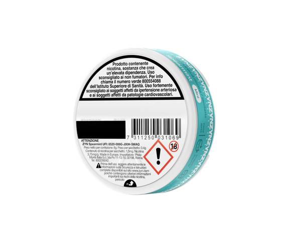 ZYN Spearmint 1.5mg - 6 main