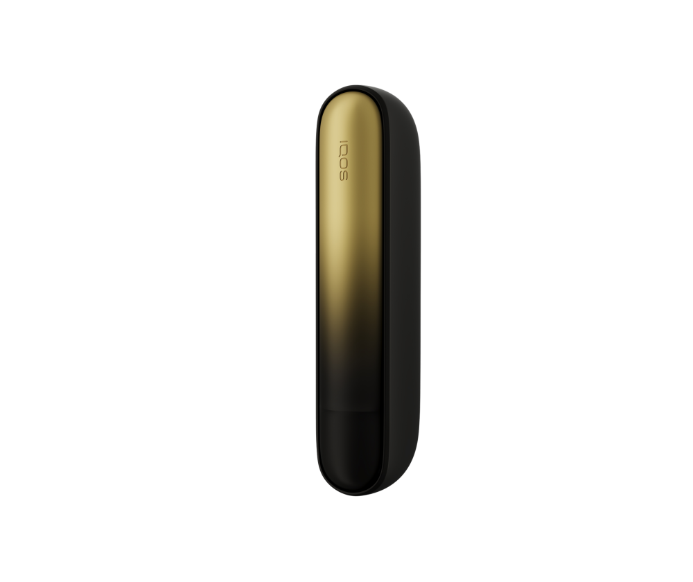 IQOS ILUMA i x Seletti Limited Edition Cover Gradient Black Gold su dispositivo main