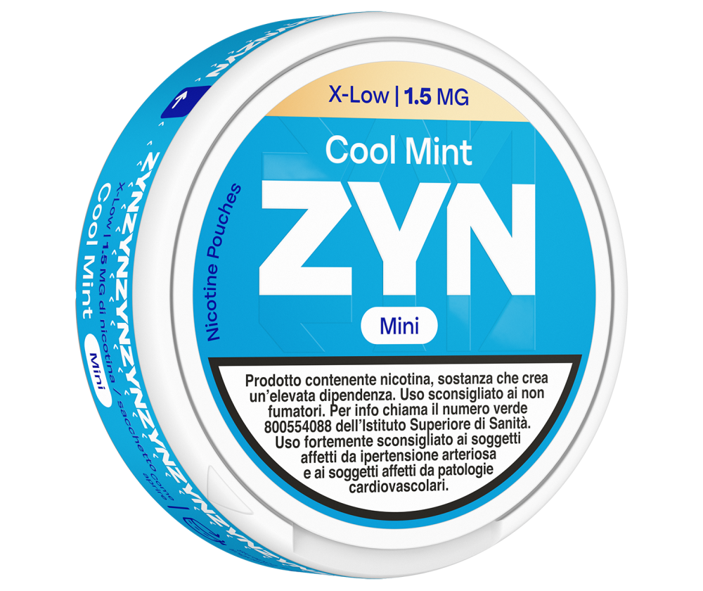 ZYN Mini Cool Mint 1,5 mg - 3 main