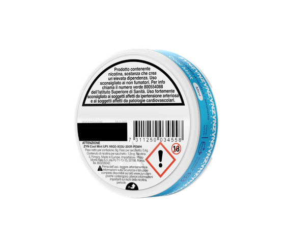 ZYN Mini Cool Mint 1,5 mg - 6 main