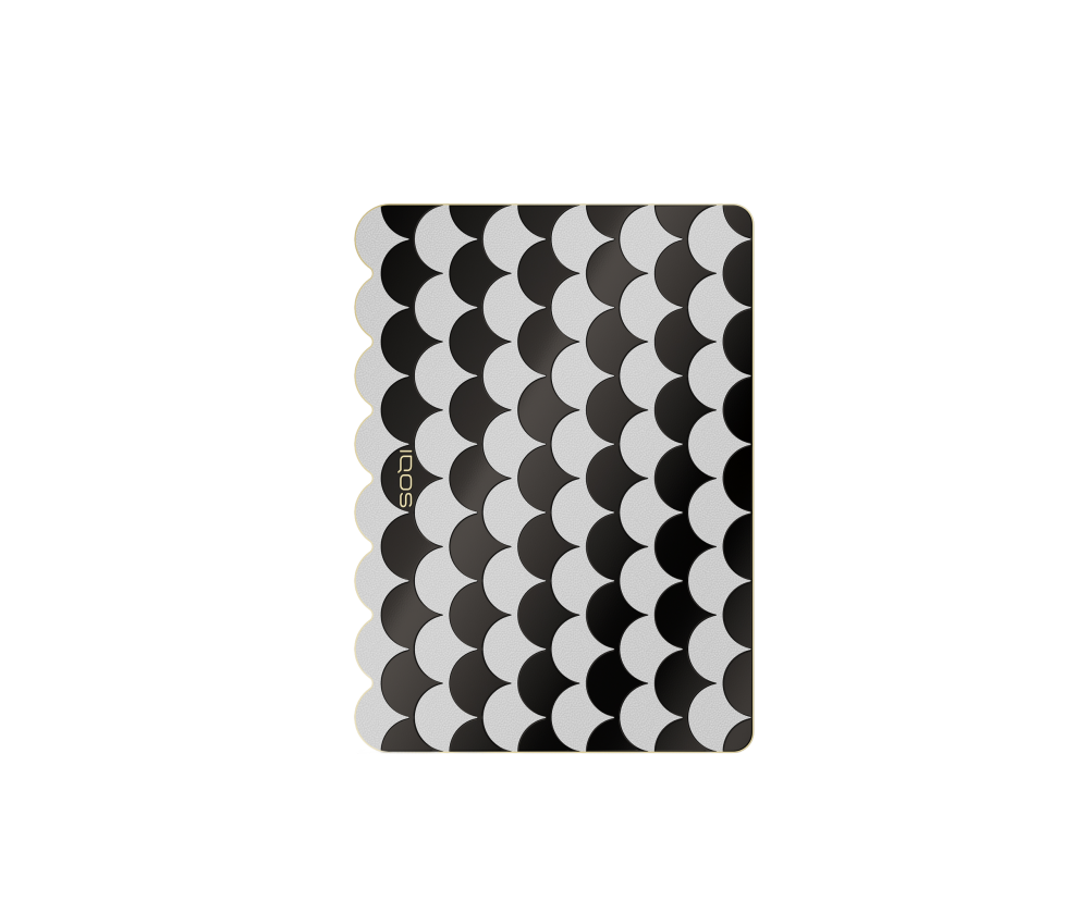 IQOS ILUMA i PRIME x Seletti Limited Edition Cover Scallop White Gold pattern main