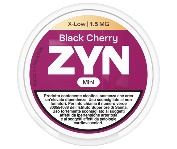 ZYN BLACK CHERRY  1.5mg - 1 main