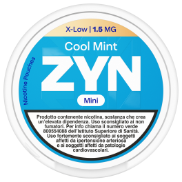 ZYN COOL MINT MINI - sacchetti di nicotina | ZYN Italia