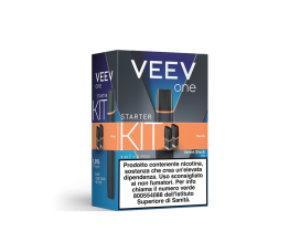 Starter Kit - VEEV ONE Velvet Black + 2 pods VEEV ONE Peach