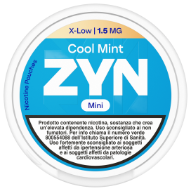 ZYN Mini Cool Mint 1,5 mg - 1