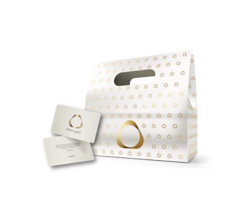 Confezione regalo e biglietto personalizzato
