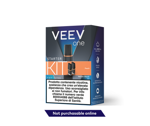 Starter Kit - VEEV ONE Velvet Black + 2 pods VEEV ONE Mauve