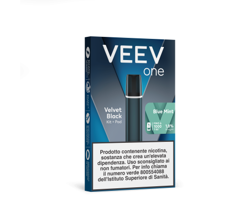 Starter Kit - VEEV ONE Velvet Black + 2 pods VEEV ONE Peach